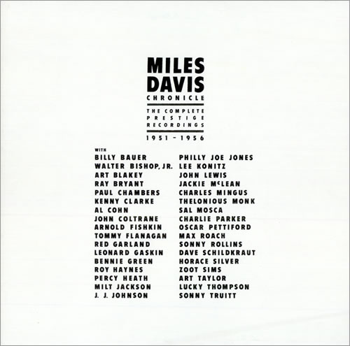 に-9-10】12LP BOX / Miles Davis Chronicle: The Complete Prestige